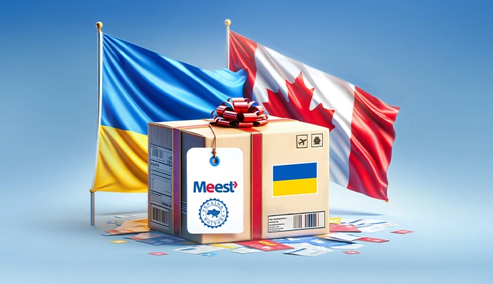 доставка посылок из Украины в Канаду