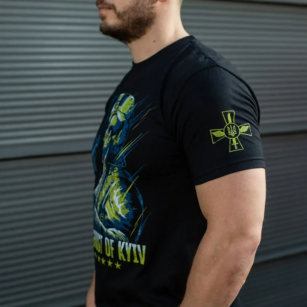 Maverick чоловіча футболка The Ghost of Kyiv (Black)