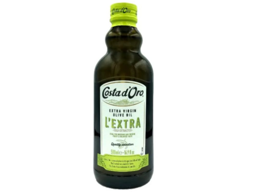 Олія оливкова Costa Doro Extra Virgin 500мл