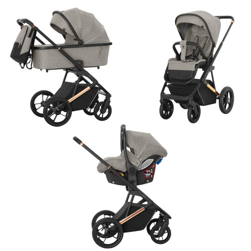 Коляска 3в1 Carrello Sigma CRL-6510 Sable Grey