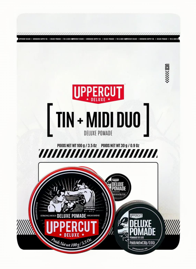 Подарочный набор Uppercut Tin & Midi Duo Deluxe Pomade