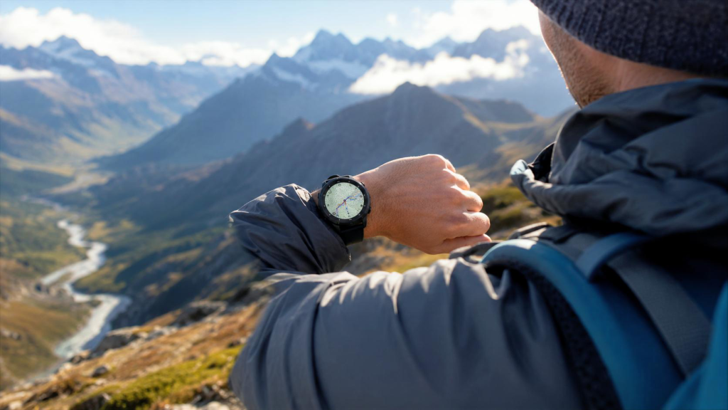 Навигация Garmin на горном маршруте