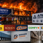 РФ завдала удару по складах «Епіцентру», Roshen, «Сільпо» та інших підприємств на Київщині