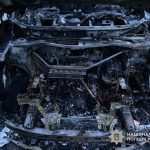 Audi вартістю 1,3 млн грн згоріла дотла