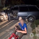 У Дніпрі п’яний чоловік не зміг викрасти чужу машину через стовп