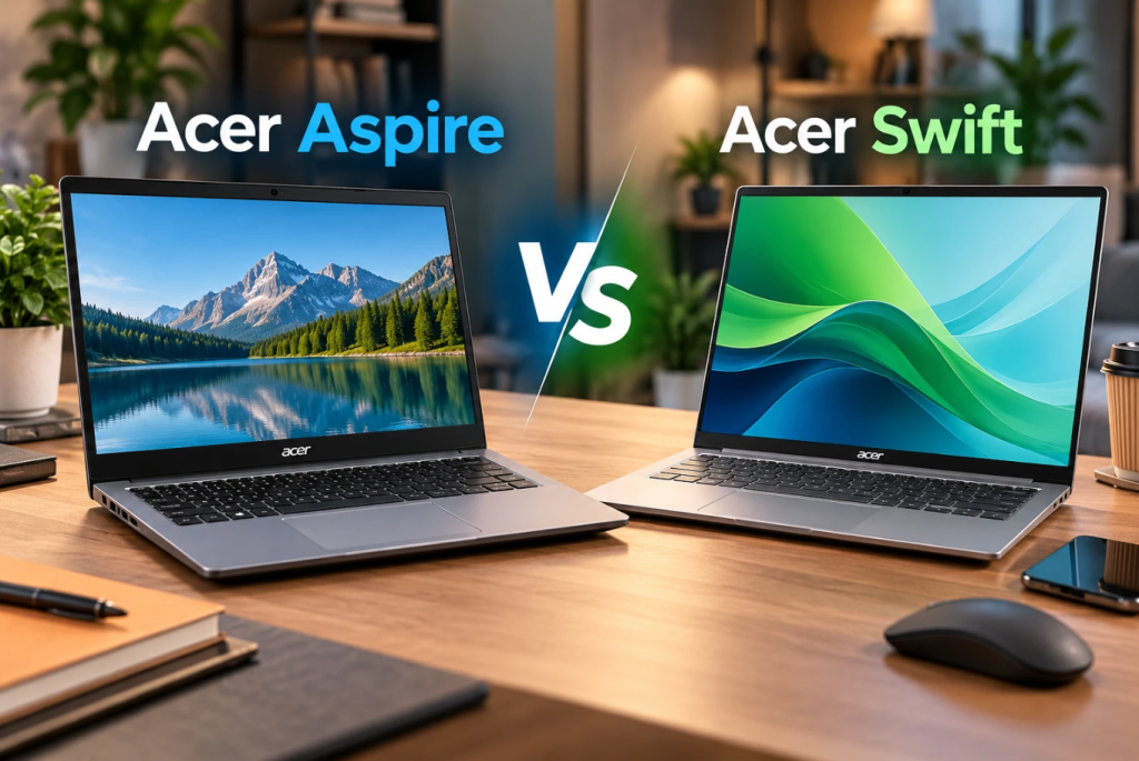 Acer Aspire чи Acer Swift: що вибрати для навчання та роботи