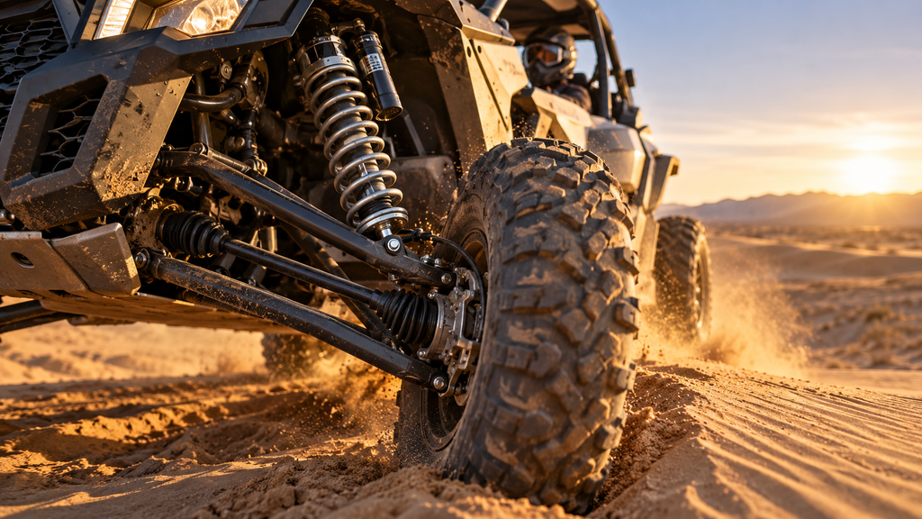 Підвіска Can-Am Maverick на піщаній дюні