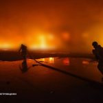 У Дніпропетровській області пожежники загасили великі пожежі, спричинені російськими ударами