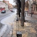 У центрі Дніпра через прорив водопроводу вода потекла до проспекту Яворницького