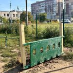 У Дніпрі ремонтують територію для вигулу собак