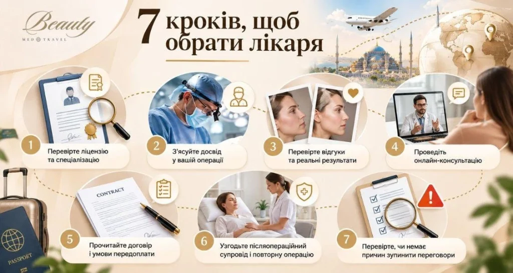 7 кроків щоб обрати лікаря