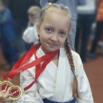 Молода атлетка з Кривого Рогу здобула три золоті медалі на Кубку України з карате