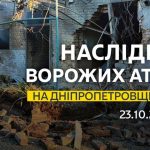Двоє осіб отримали поранення внаслідок ударів дронами по Дніпру та області