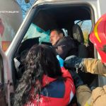 У Дніпропетровській області водія мікроавтобуса зажало в салоні після аварії з вантажівкою