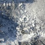 У Дніпрі на залізничному вокзалі продемонстрували обломки російського реактивного безпілотника