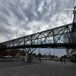 У Дніпрі добігає кінця спорудження нового пішохідного переходу