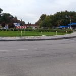 Які пошкодження спричинив водій позашляховика на площі Янголів Перемоги